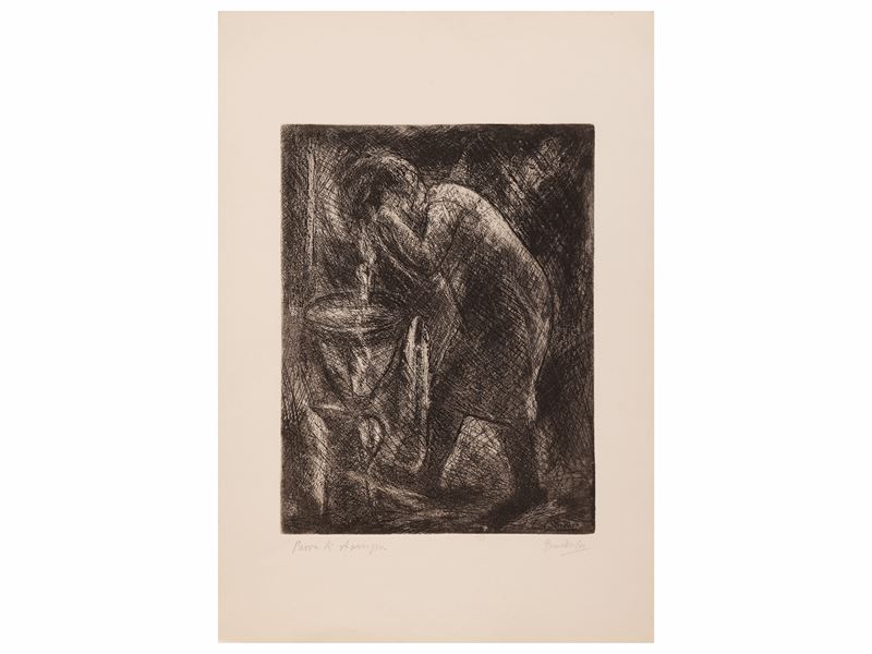 Quinto Martini - Figure - Incisioni firmate