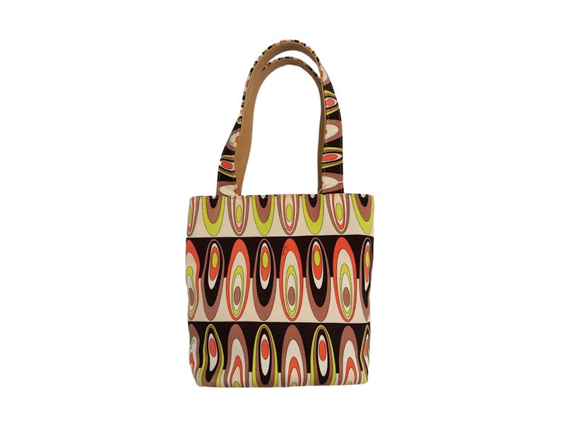 Emilio Pucci - Borsetta a mano in tessuto fantasia