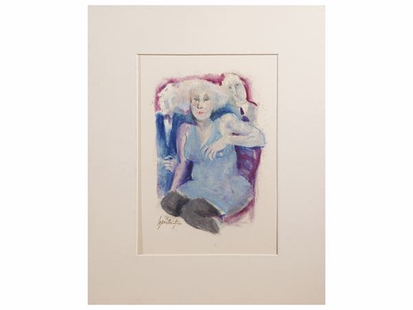 Remo Squillantini : Personages  - Auction Modern and Contemporary Art - Maison Bibelot - Casa d'Aste Firenze - Milano