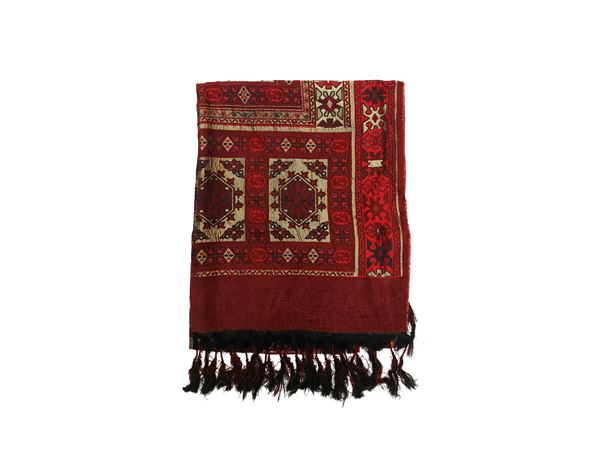 Gucci - Stola in seta con motivo bukhara
