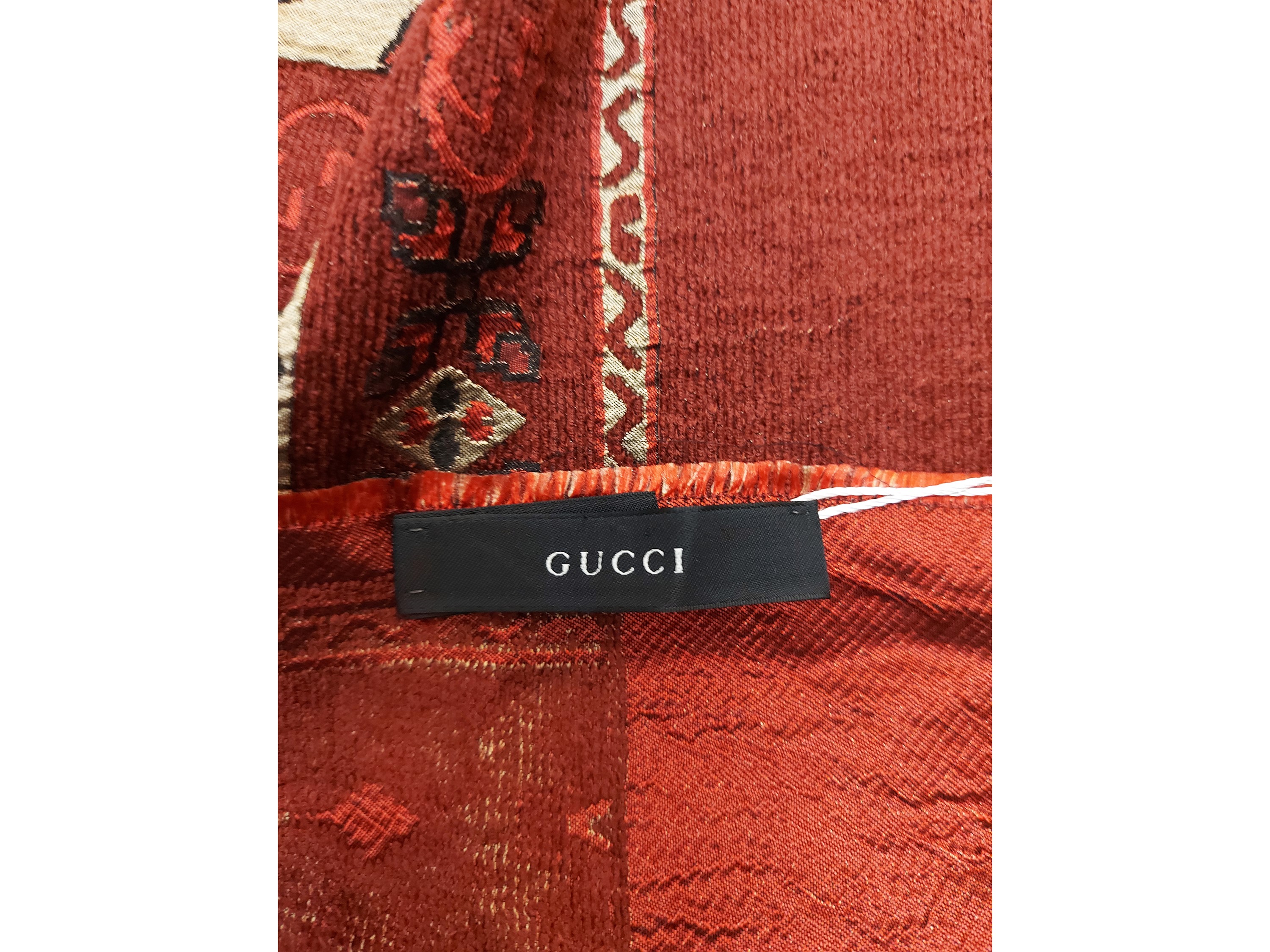 Gucci, Stola in seta con motivo Bukhara