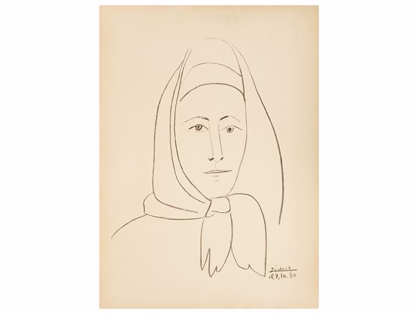 The Spanish Girl 1960, after Pablo Picasso
