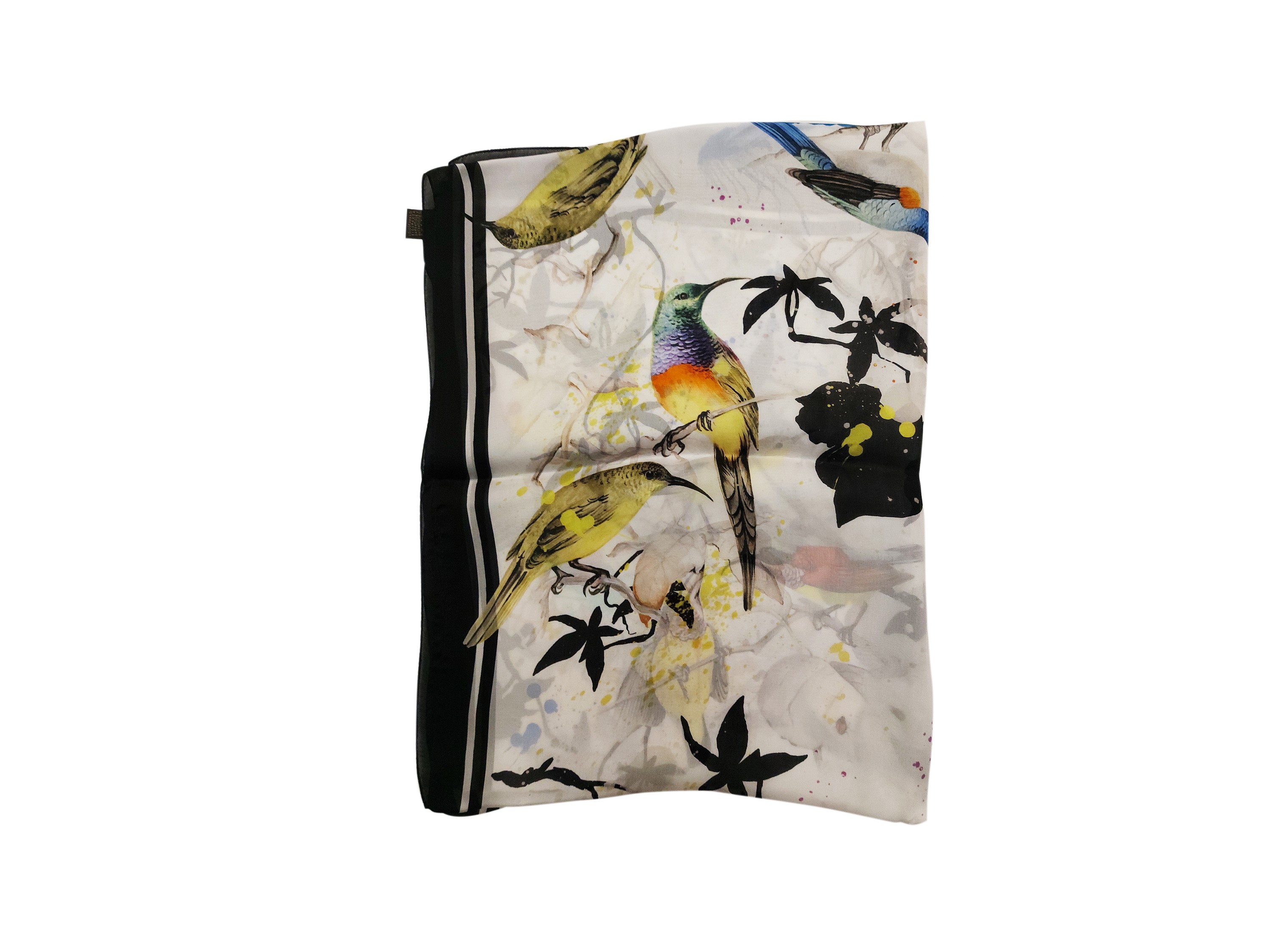 Roberto Cavalli - Stola in seta fantasia animalier