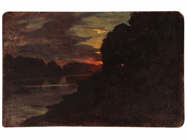 Tramonto sull'Arno