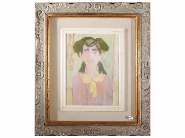 Marcello Boccacci : Lorenza 1969  - Asta Luce di Toscana: Maestri del Novecento - Maison Bibelot - Casa d'Aste Firenze - Milano