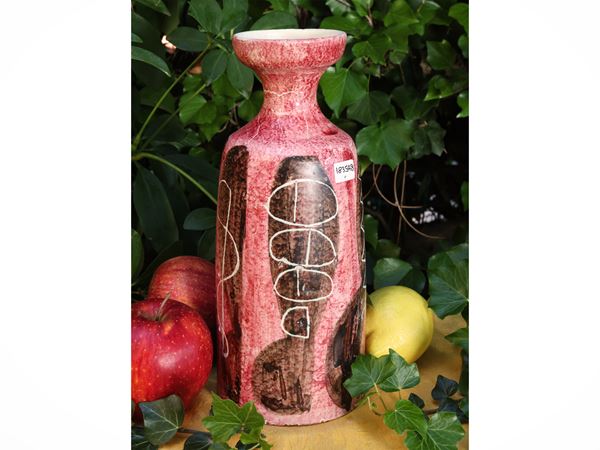 Vaso in ceramica smaltata