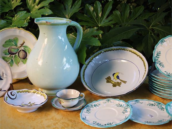 Assortimento di ceramiche da cucina Cantagalli