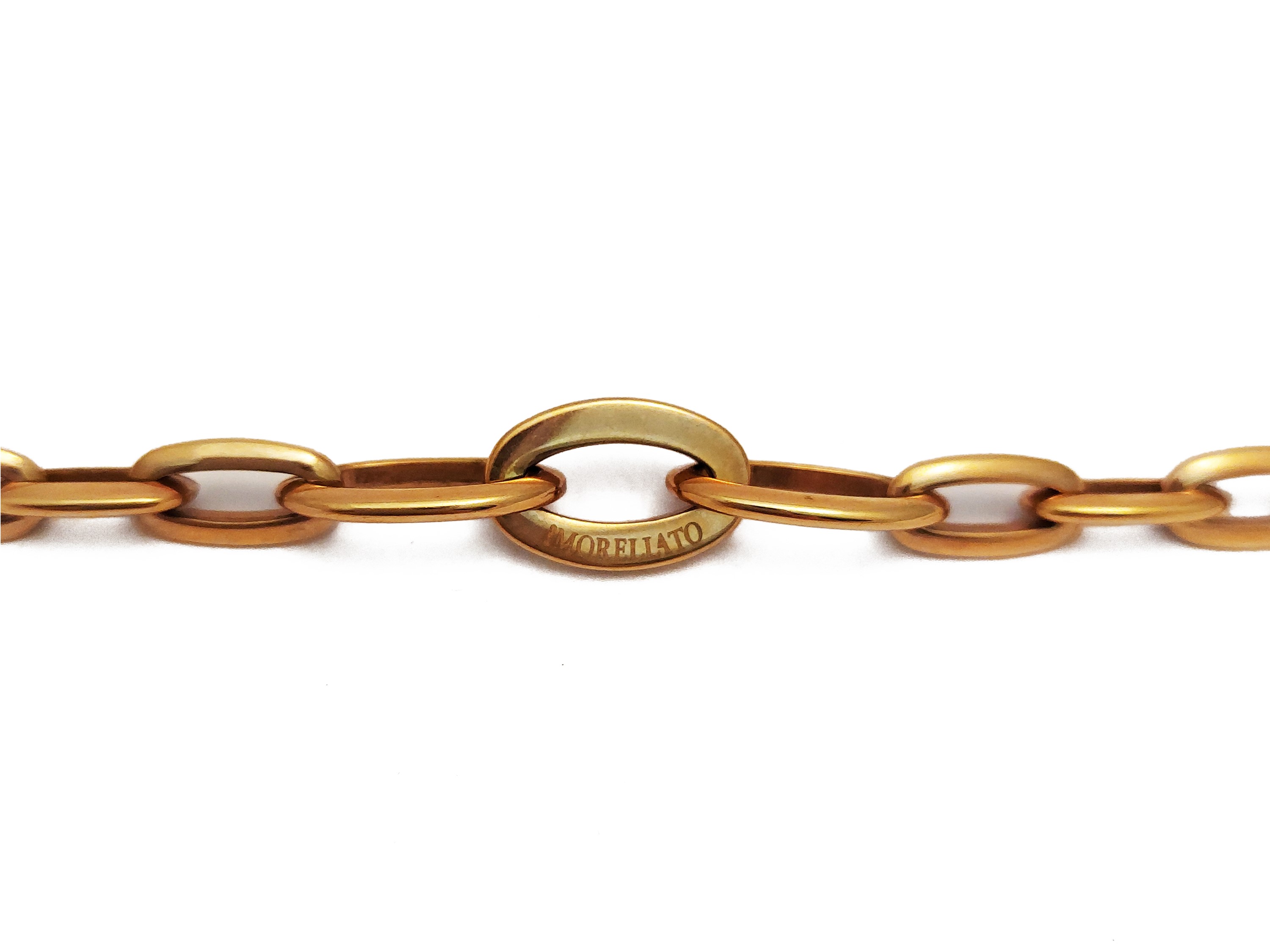 Morellato, Demiparure Collana e Bracciale in Acciaio Placcato Oro Rosa con Pendenti in Cristalli ...