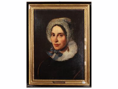 Ritratto di dama con cuffietta