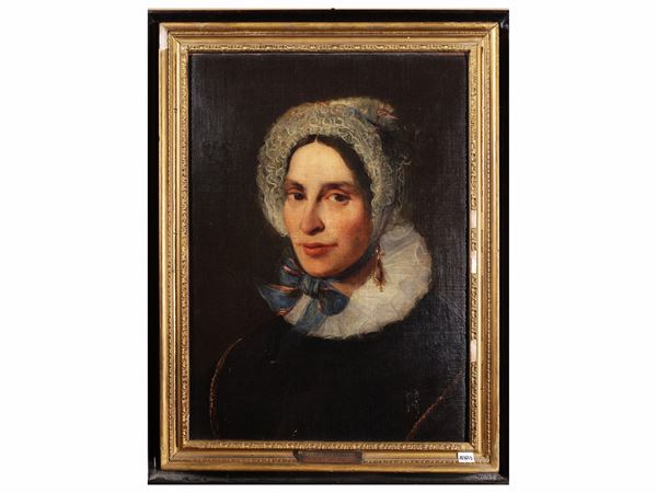 Ritratto di dama con cuffietta