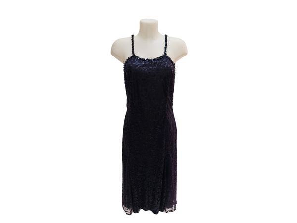 Armani Collezioni - Abito da sera in tulle viola
