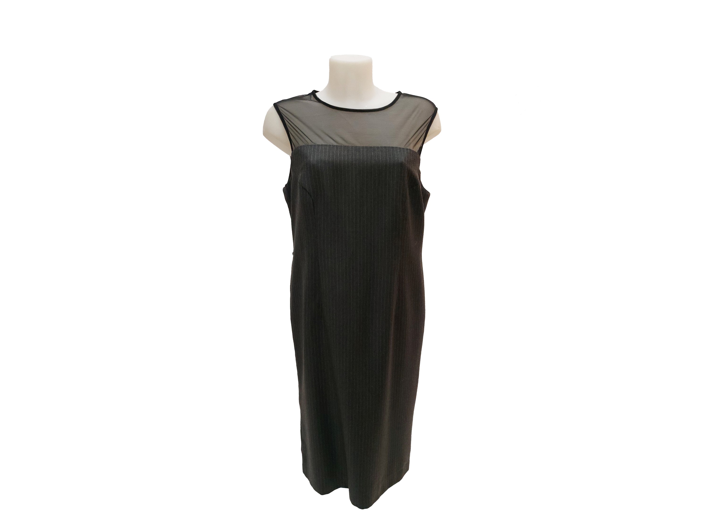 Gai Mattiolo - Tailleur Gessato in Lana Grigia