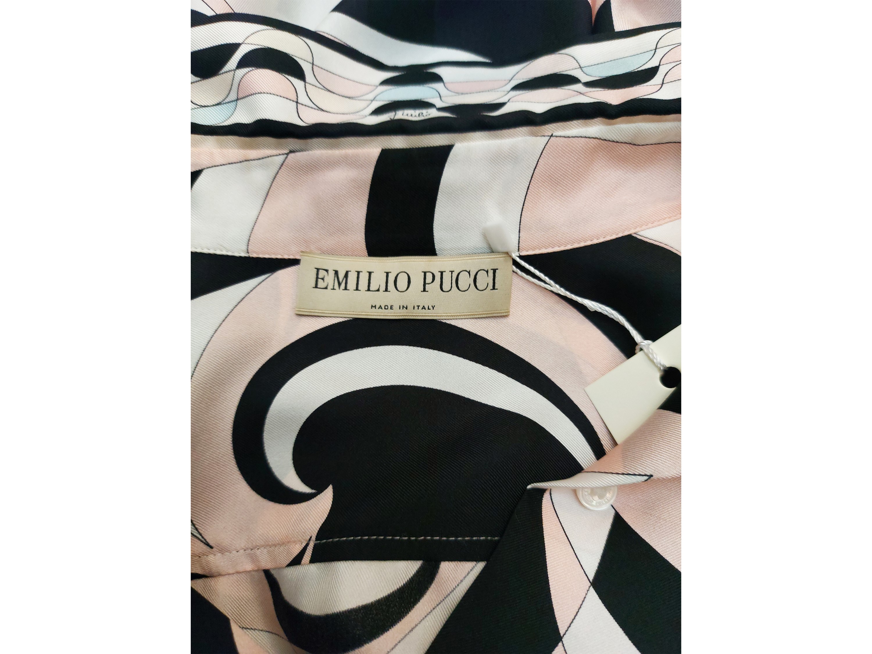 Emilio Pucci - Chemisier in seta fantasia