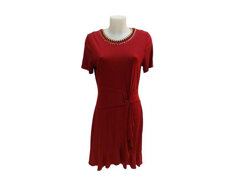 Michael Kors - Abito in viscosa rossa