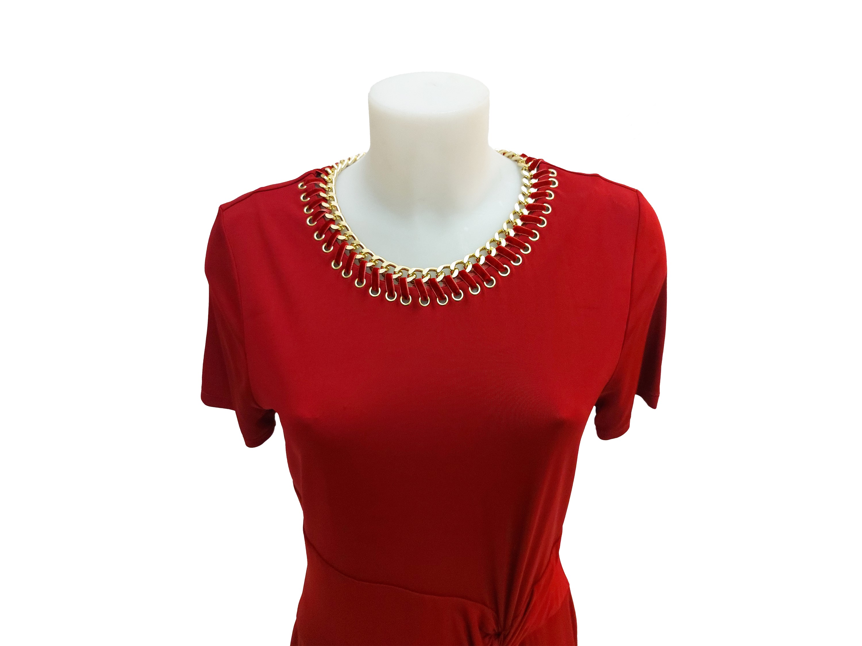 Michael Kors - Abito in viscosa rossa