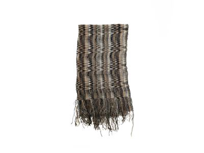 Missoni, Sciarpina in viscosa - Bianca, beige e nera