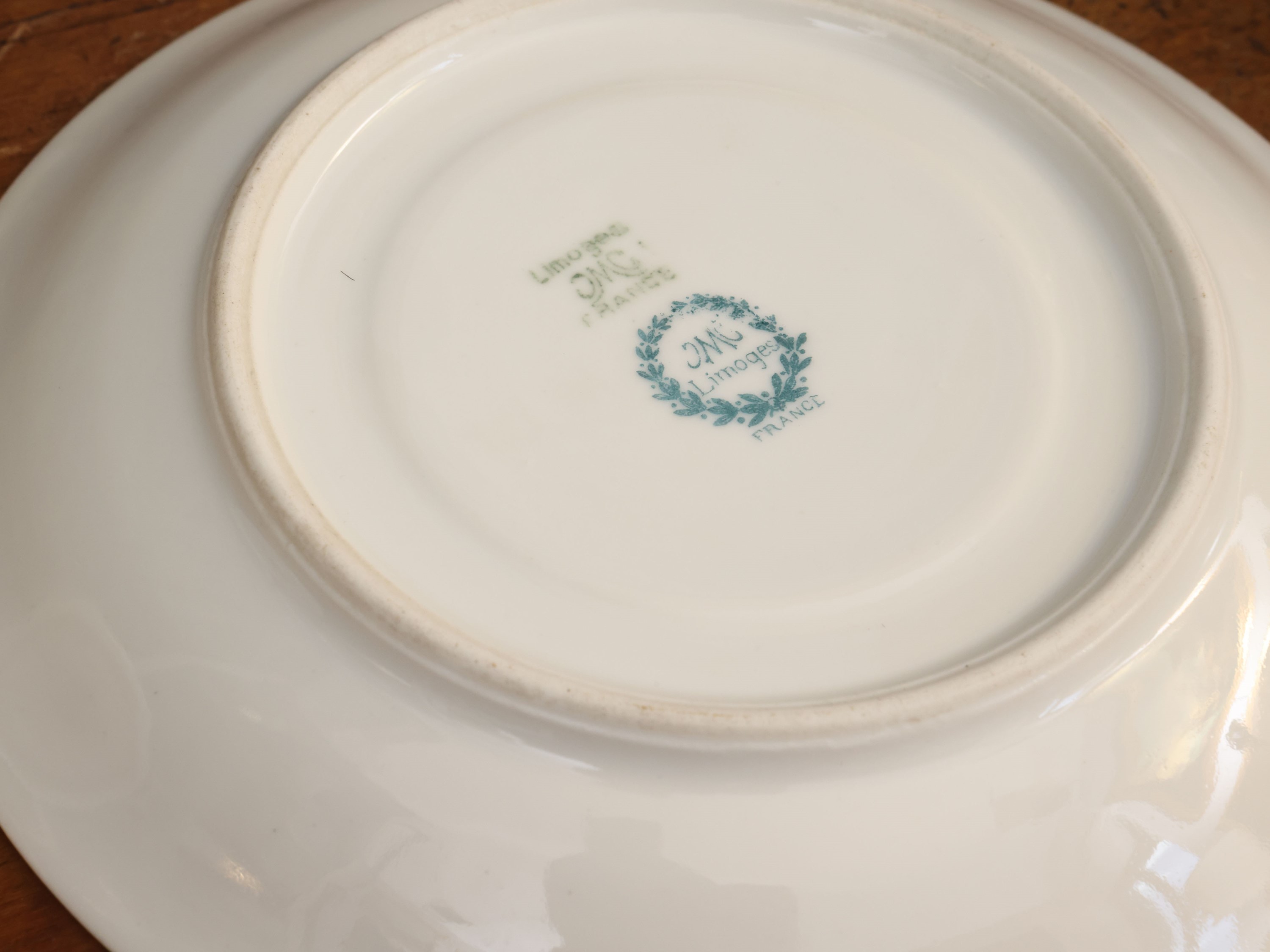 Limoges, Servizio da caffè in porcellana neoclassico (Francia, XX secolo)