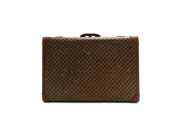 Gherardini - Valigia rigida monogram marrone