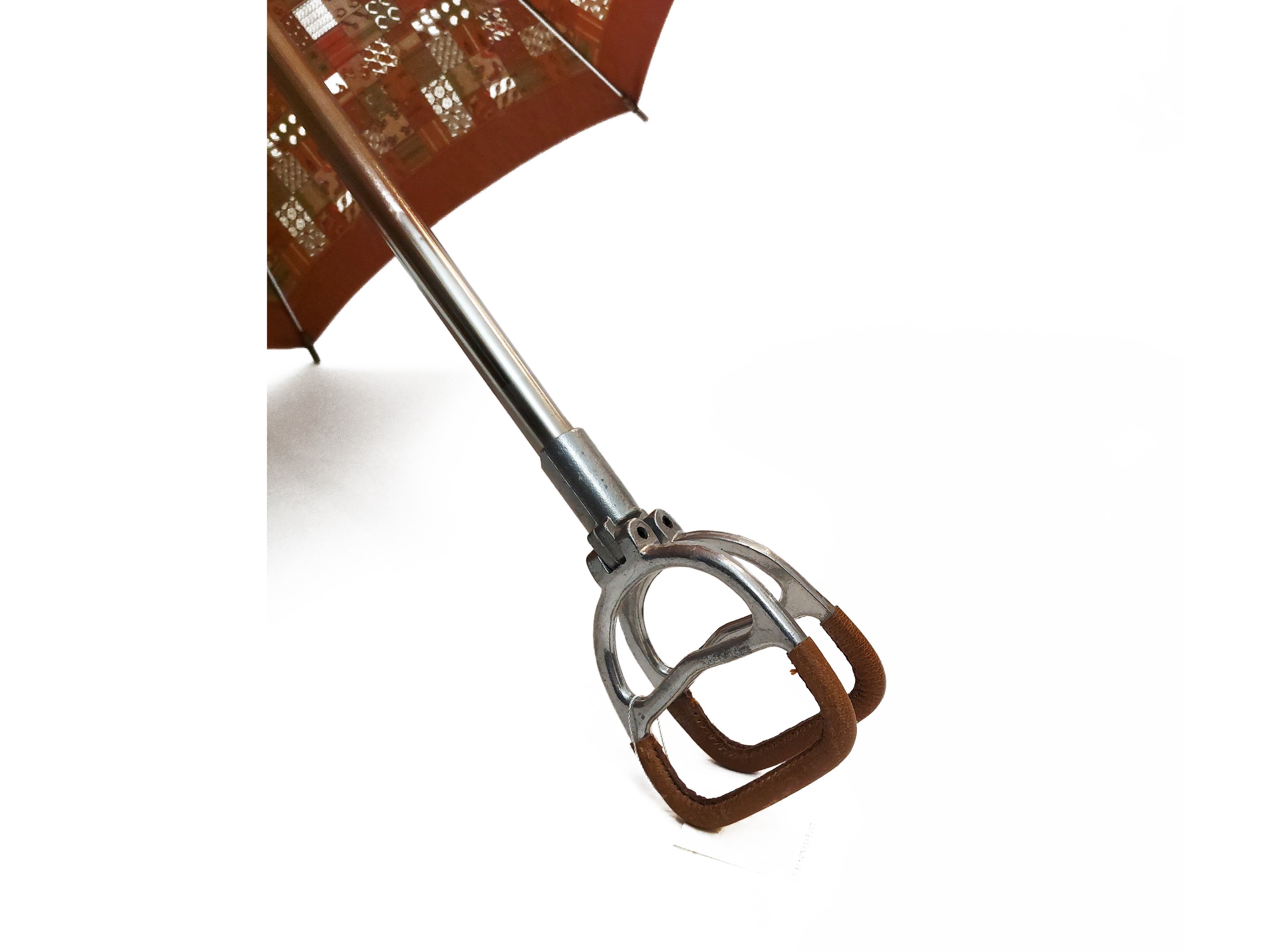 Gucci - Ombrello da golf in cotone fantasia