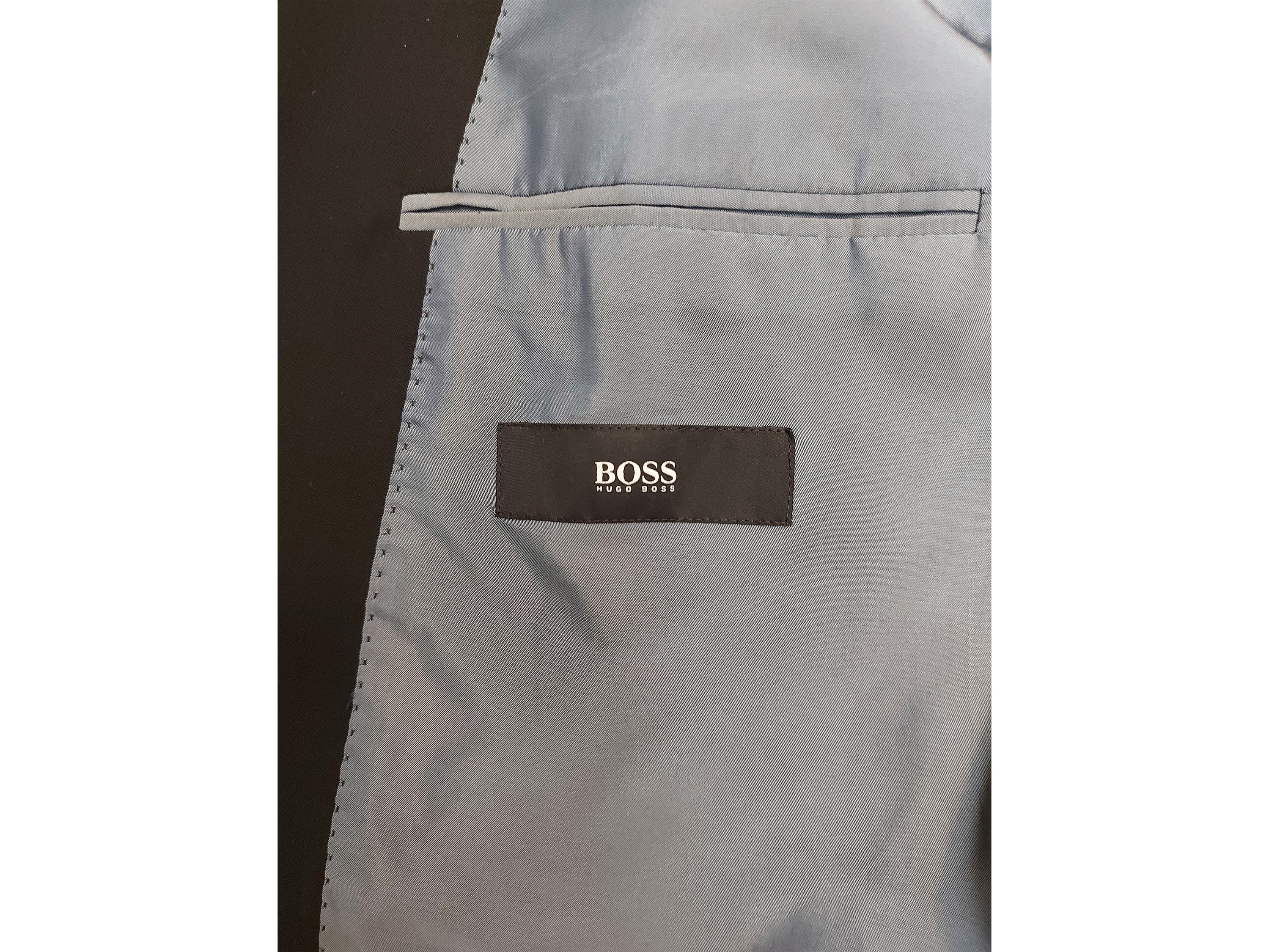Hugo Boss - Completo da Uomo in Lana Nera