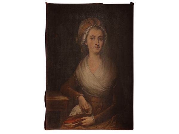 Female portrait with cap