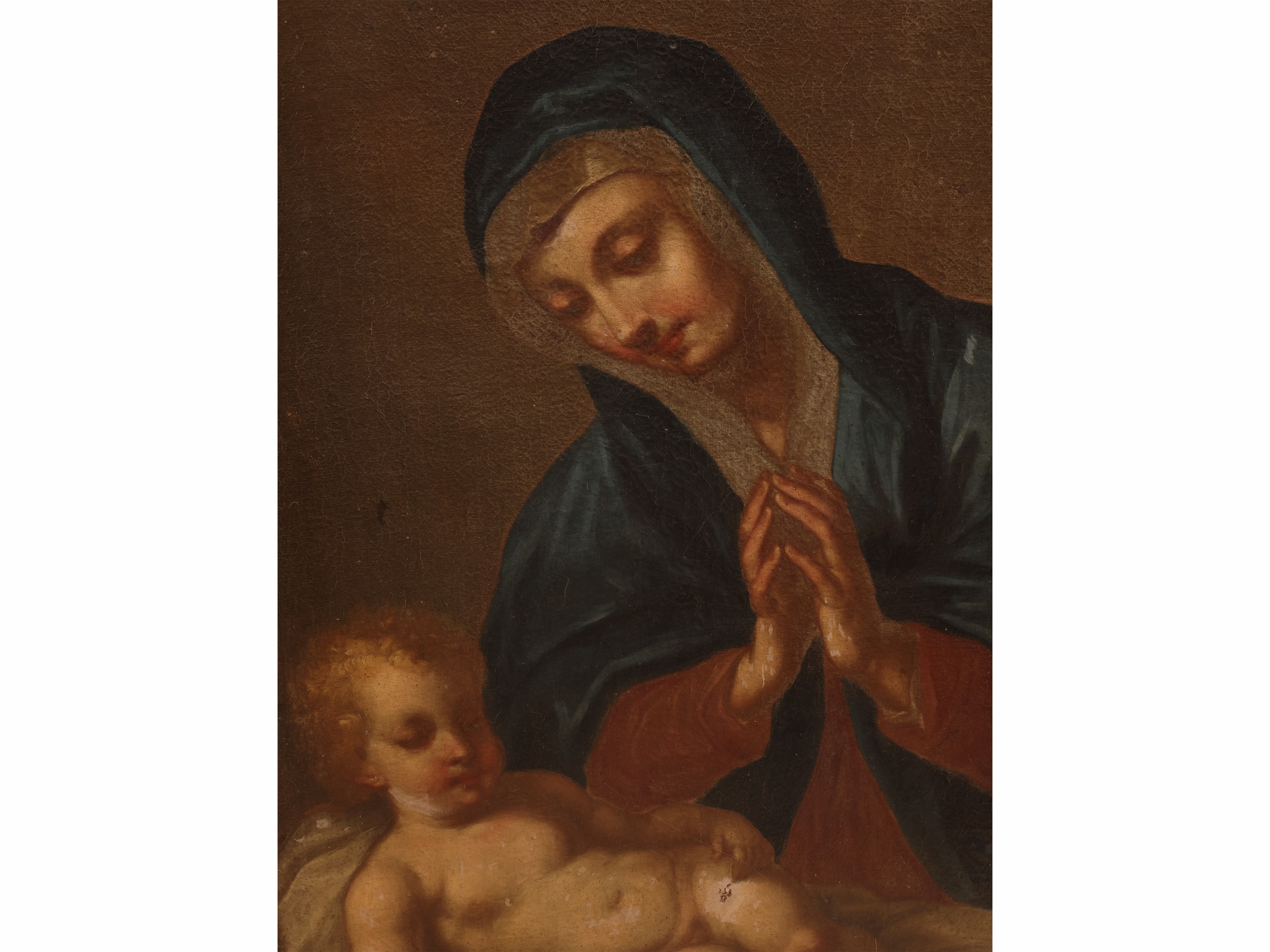 Seguace di Carlo Maratta - Madonna con Bambino