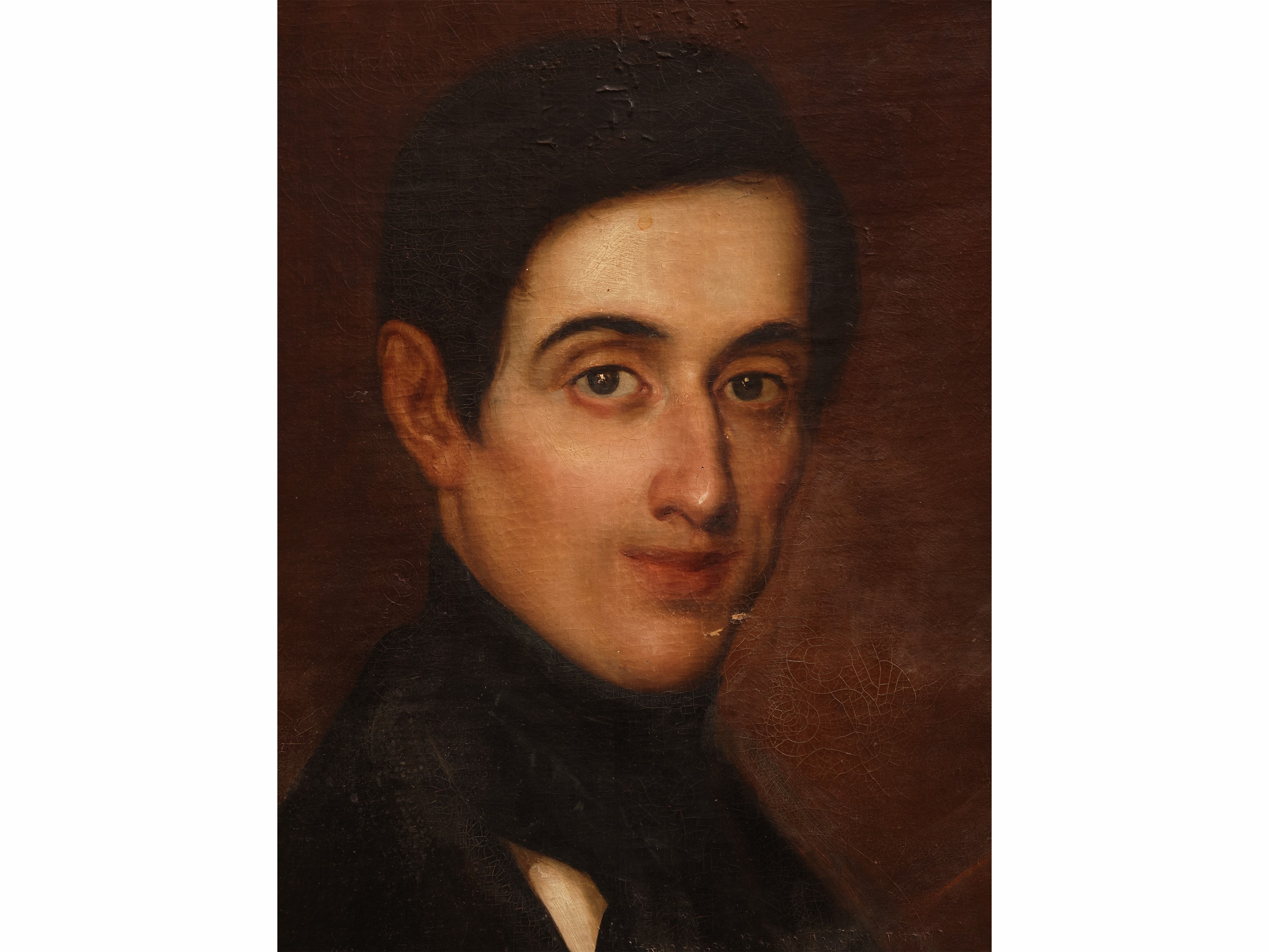 Scuola Francese del XIX Secolo - Ritratto di gentiluomo