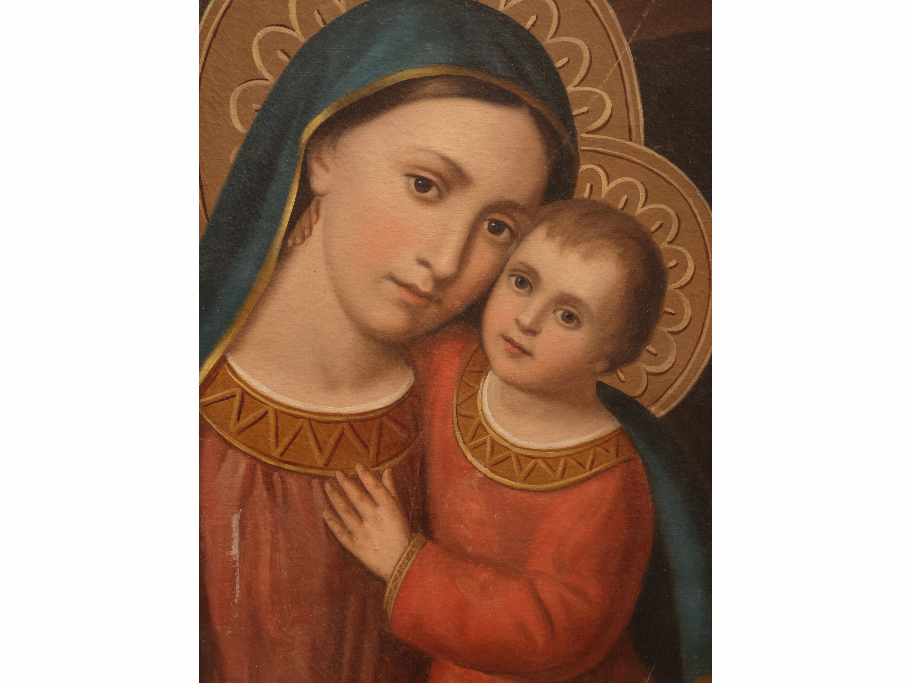 Da Pasquale Sarullo, XIX/XX Secolo - Da Pasquale Sarullo, Madonna con Bambino