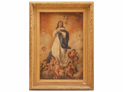 Murillo, Immacolata Concezione, olio su tela