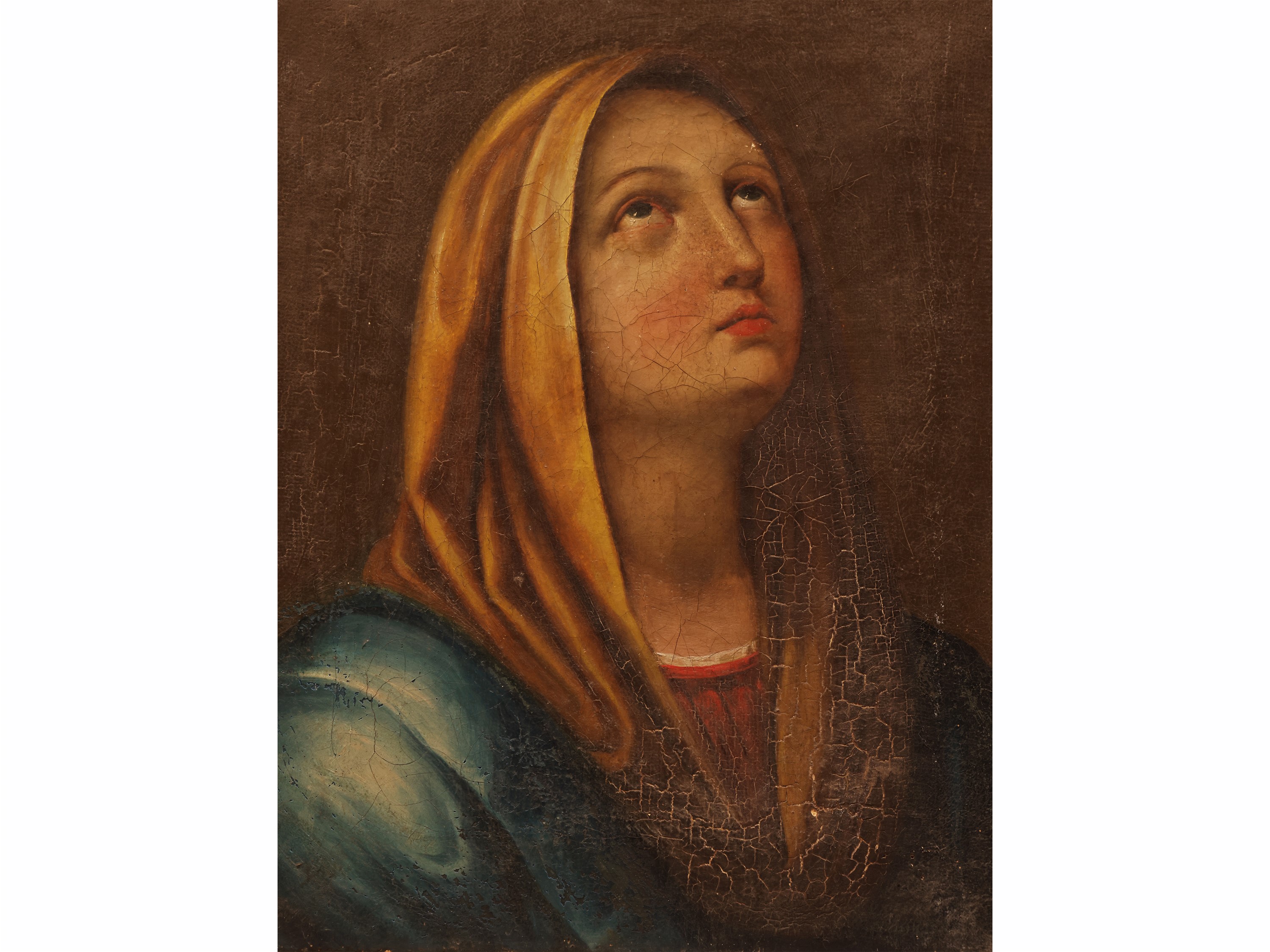 Scuola Emiliana del XVIII/XIX Secolo - Madonna, olio su tela