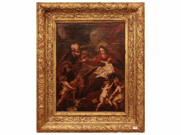 Rest during the flight into Egypt (Madonna of the cherries)