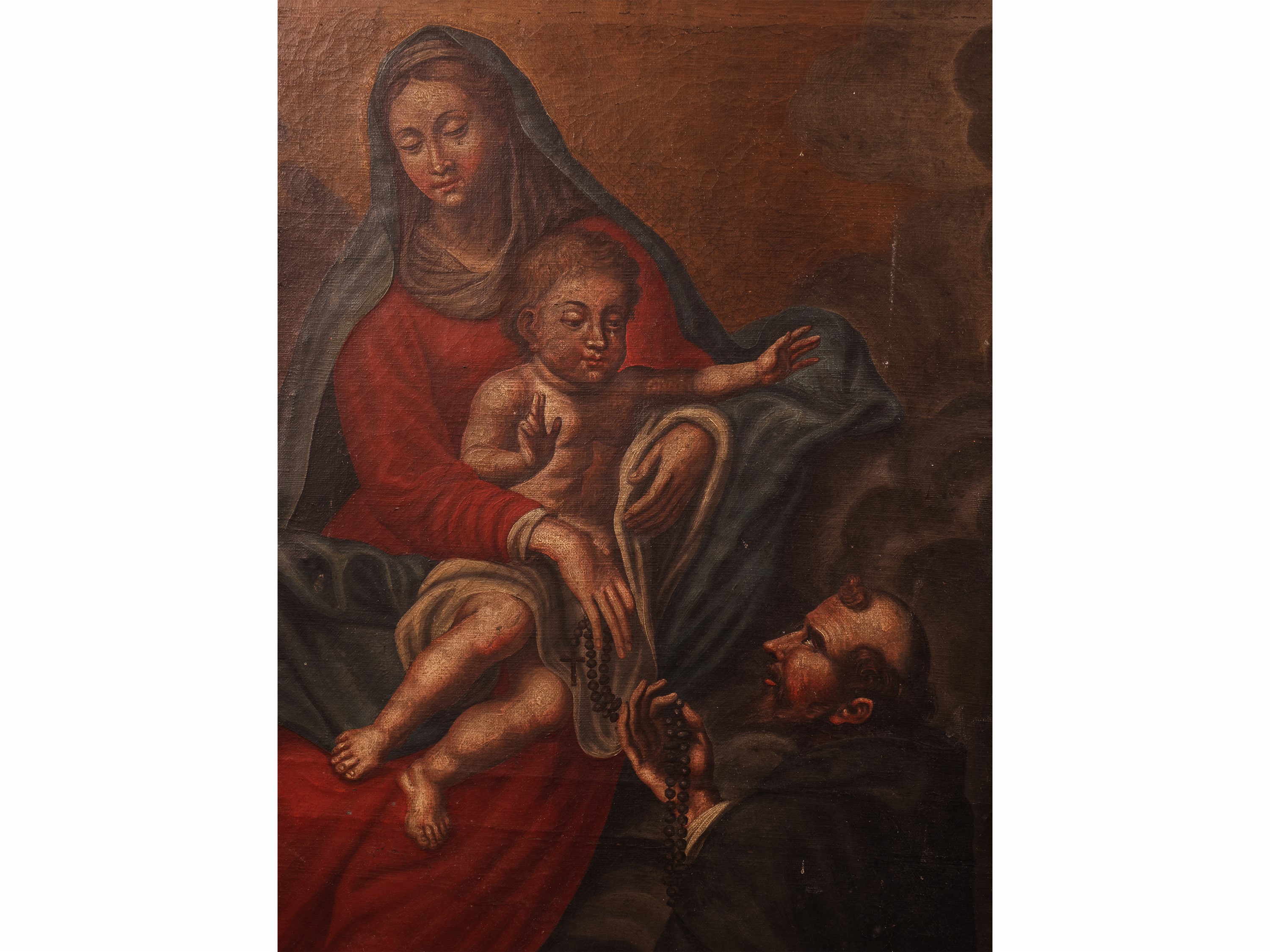 Da Francesco Curradi, XVIII/XIX Secolo - Da Francesco Curradi (XVIII/XIX secolo), La Madonna col ...