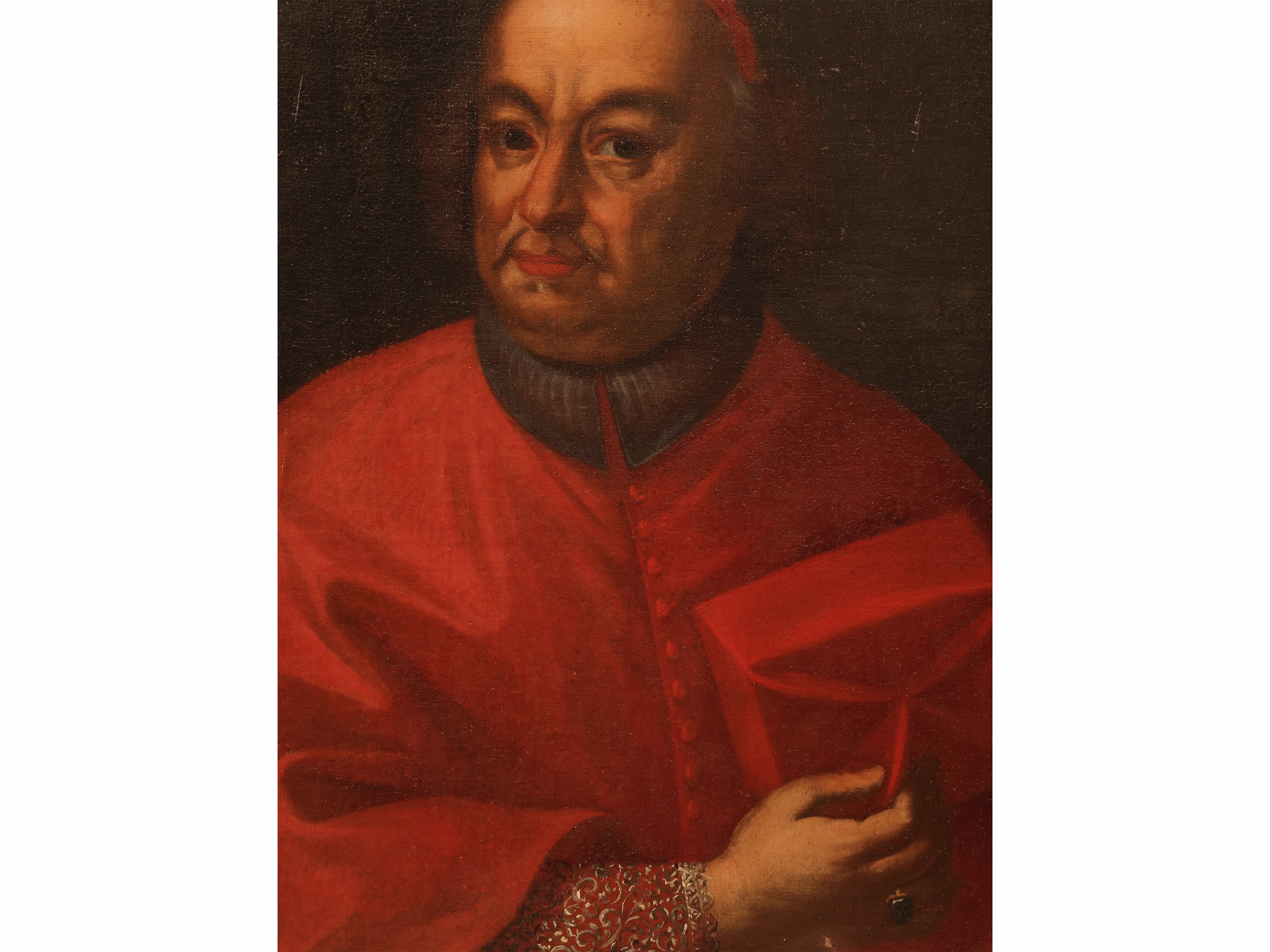 Scuola Emiliana del XVIII Secolo - Ritratto del cardinale Antonio Andrea Galli
