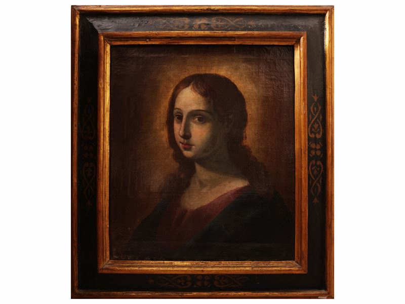 Scuola Bolognese del XVII/XVIII Secolo - Cristo fanciullo, olio su tela