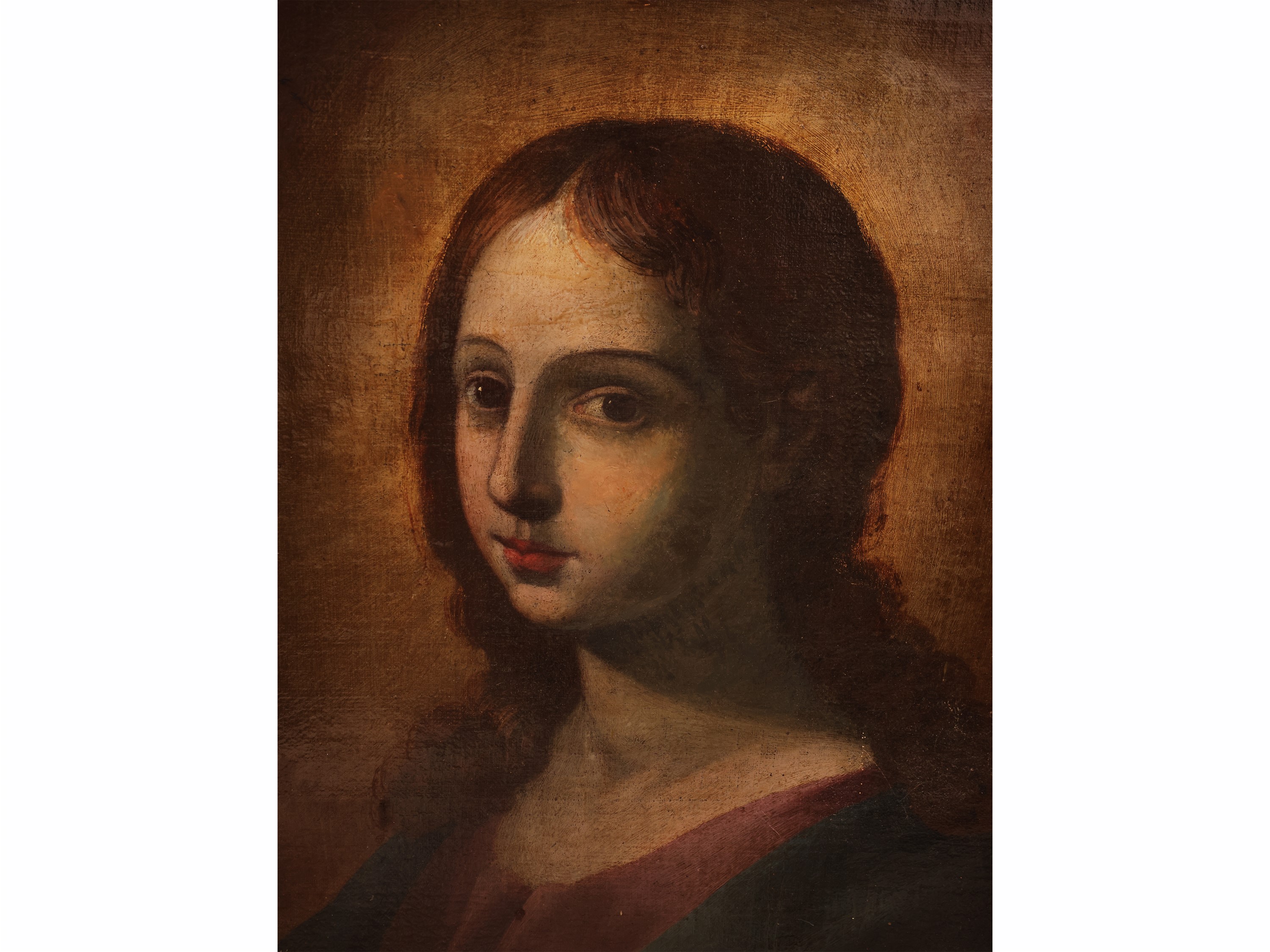 Scuola Bolognese del XVII/XVIII Secolo - Cristo fanciullo, olio su tela