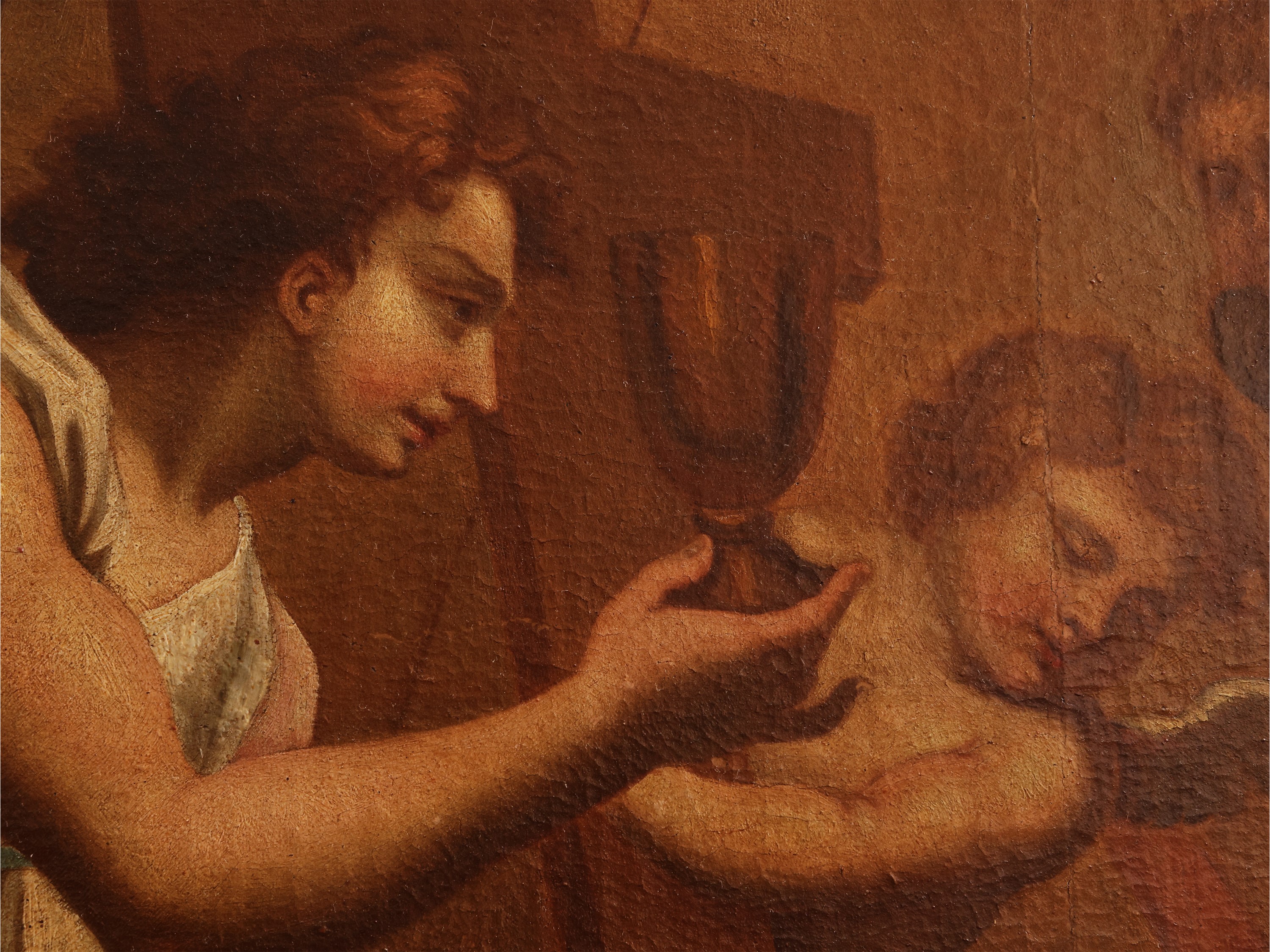 Scuola Francese del XVIII/XIX Secolo - L’agonia di Cristo nel Giardino degli Ulivi