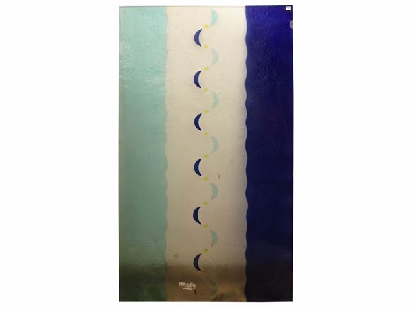 Decorative stained glass window
