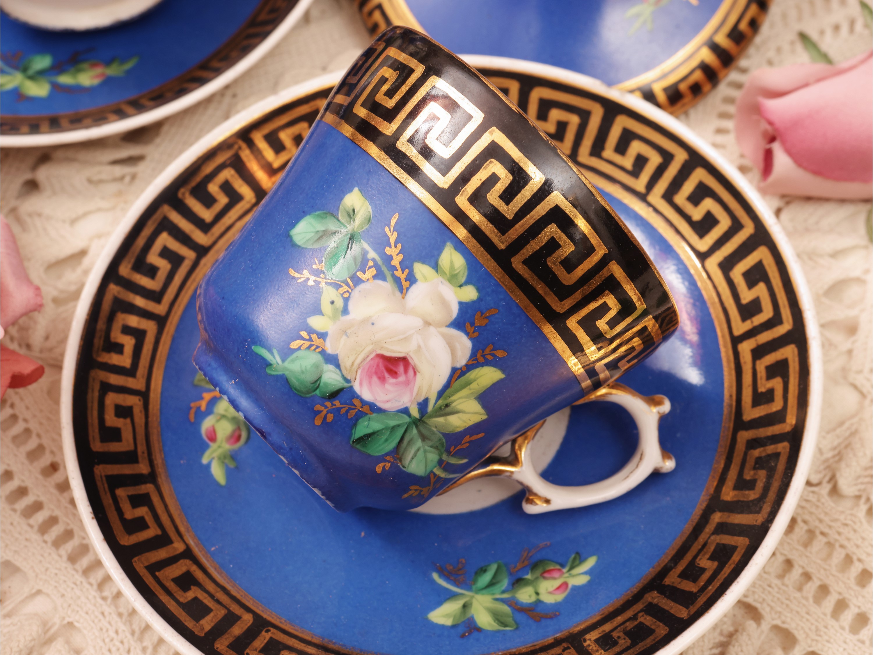 Servizio da caffè, porcellana, prima metà XIX secolo