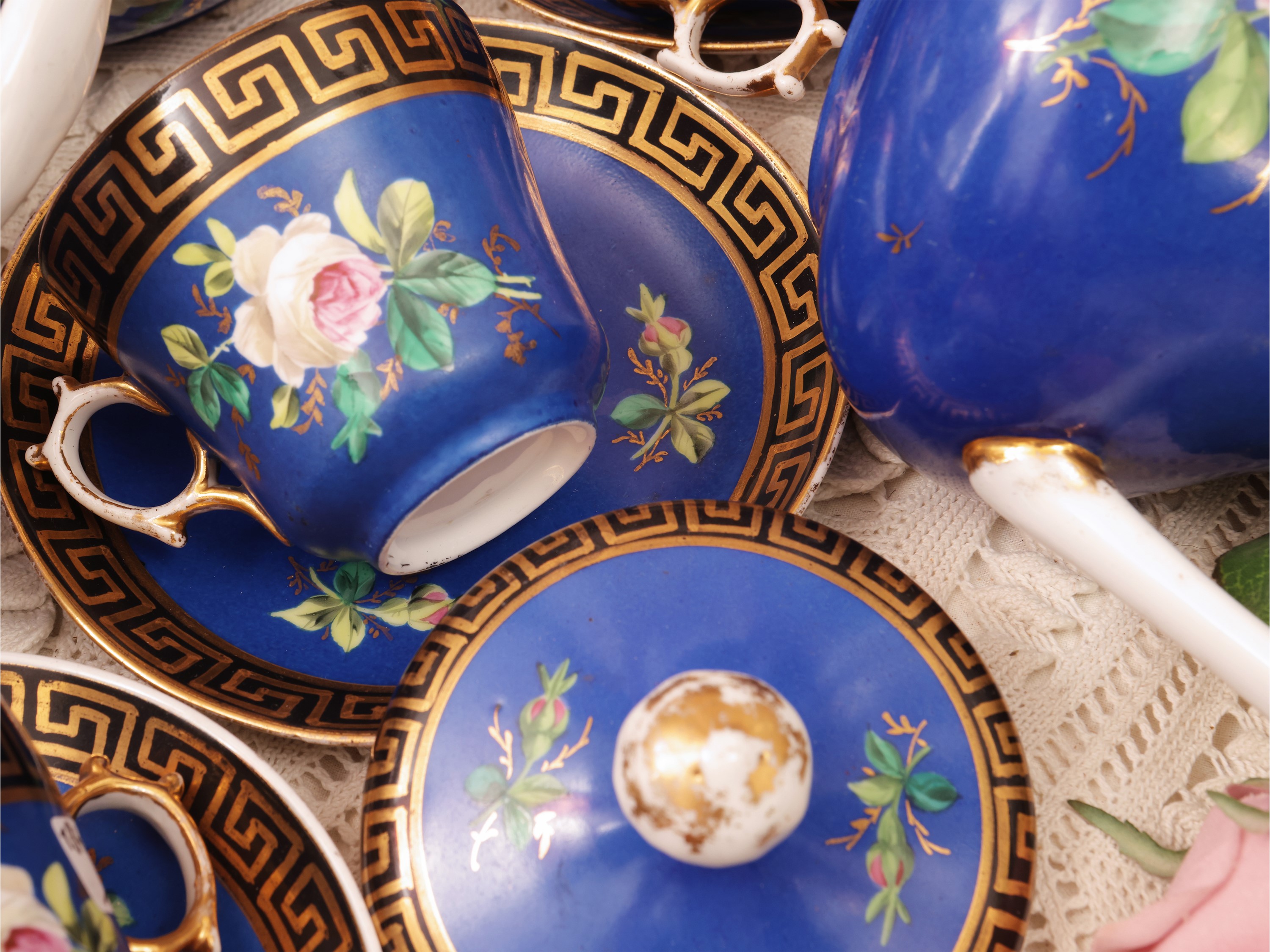Servizio da caffè, porcellana, prima metà XIX secolo