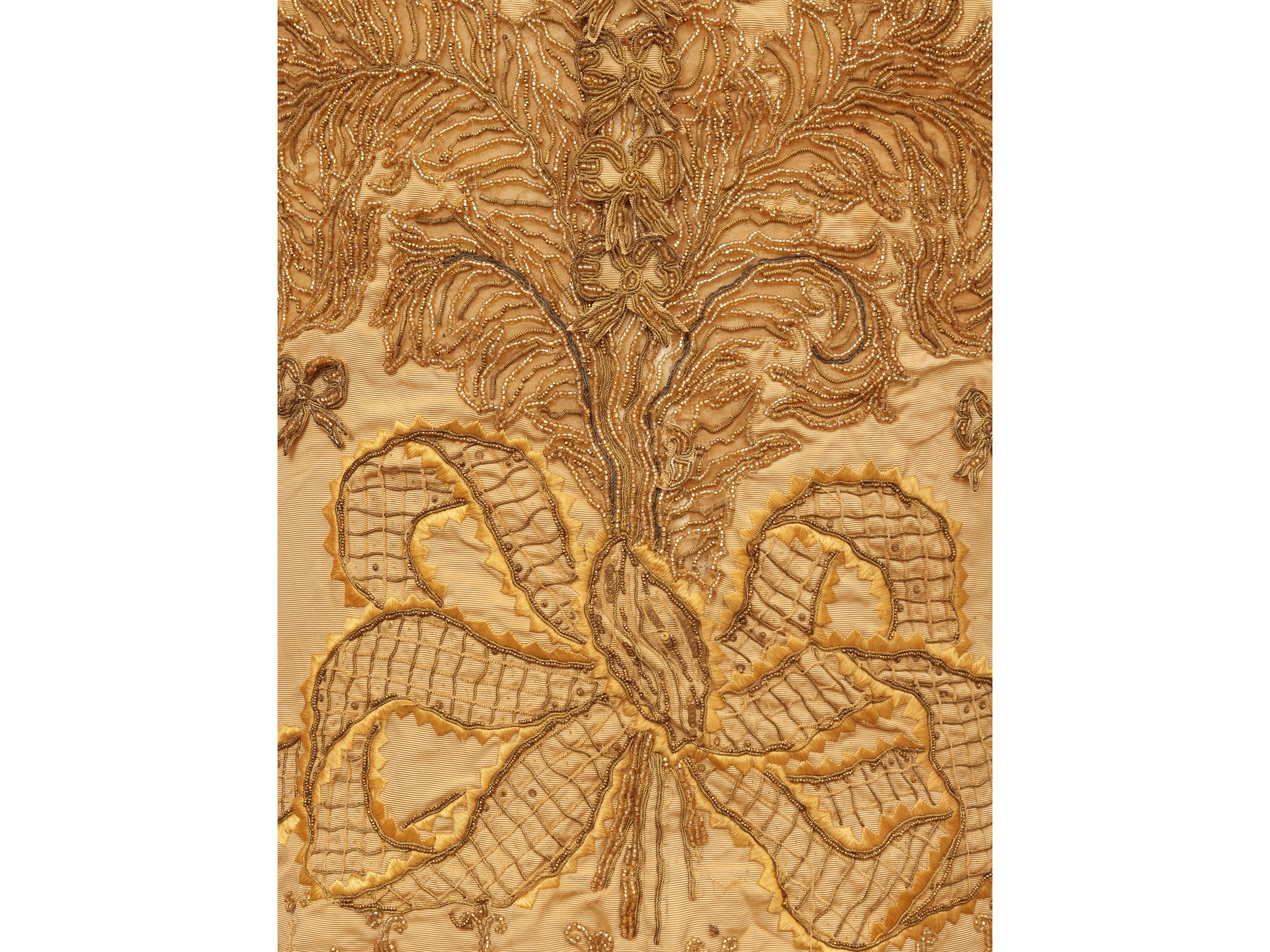 Torciera da terra, legno dorato e laccato bianco, XVIII/XIX secolo