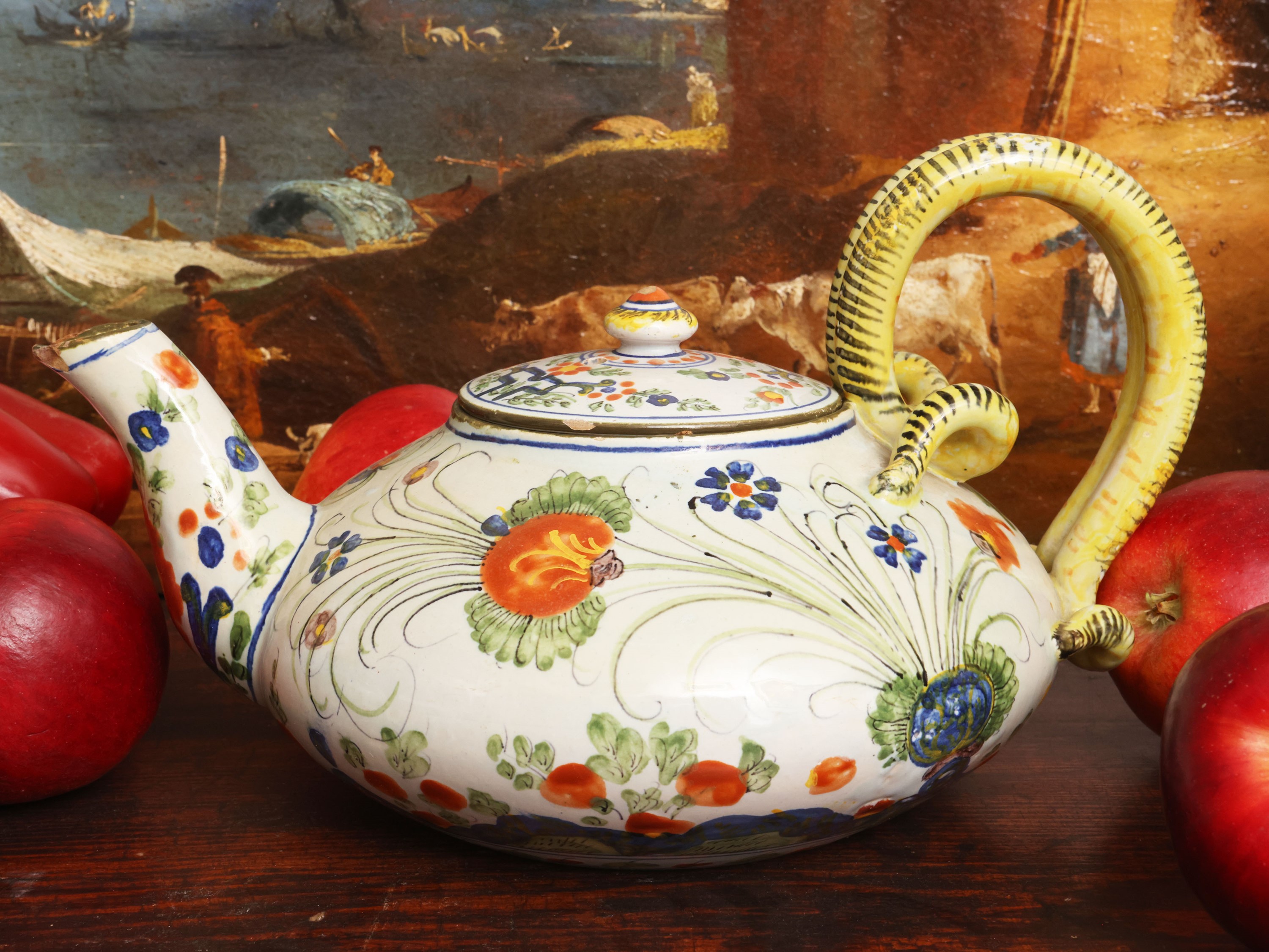 Cantagalli, Servizio da tè in ceramica, XIX secolo