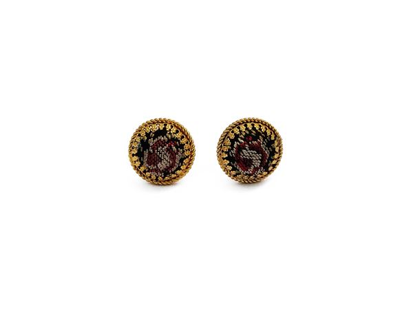 Gemelli in metallo golden tone  - Asta Vintagemania - Maison Bibelot - Casa d'Aste Firenze - Milano