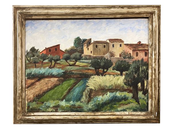 Roberto Pucci - Paesaggio toscano