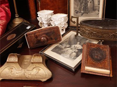 Accessori da scrivania d’epoca, XIX/XX secolo