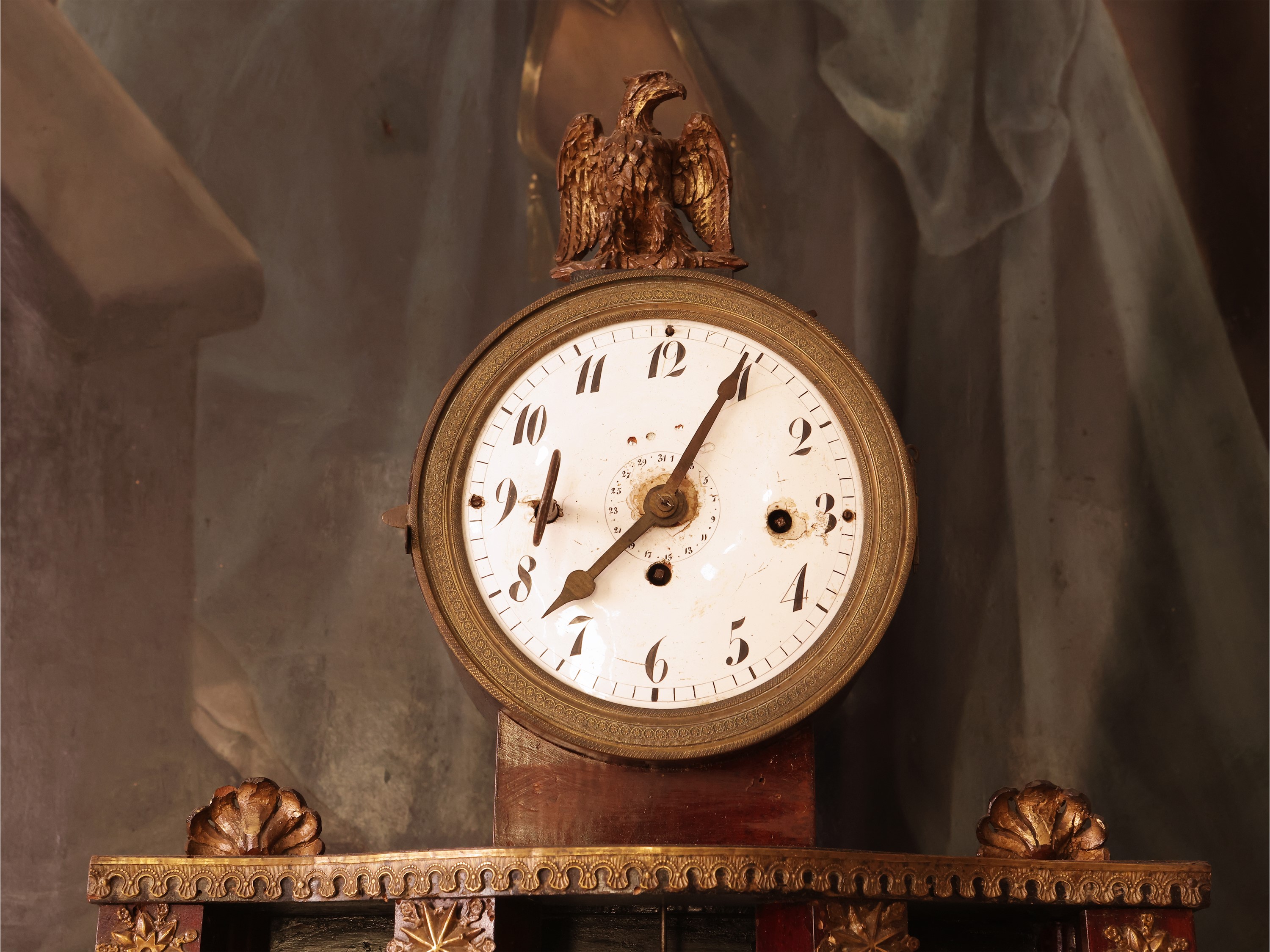 Orologio da mensola a tempietto, Austria, prima metà del XIX secolo