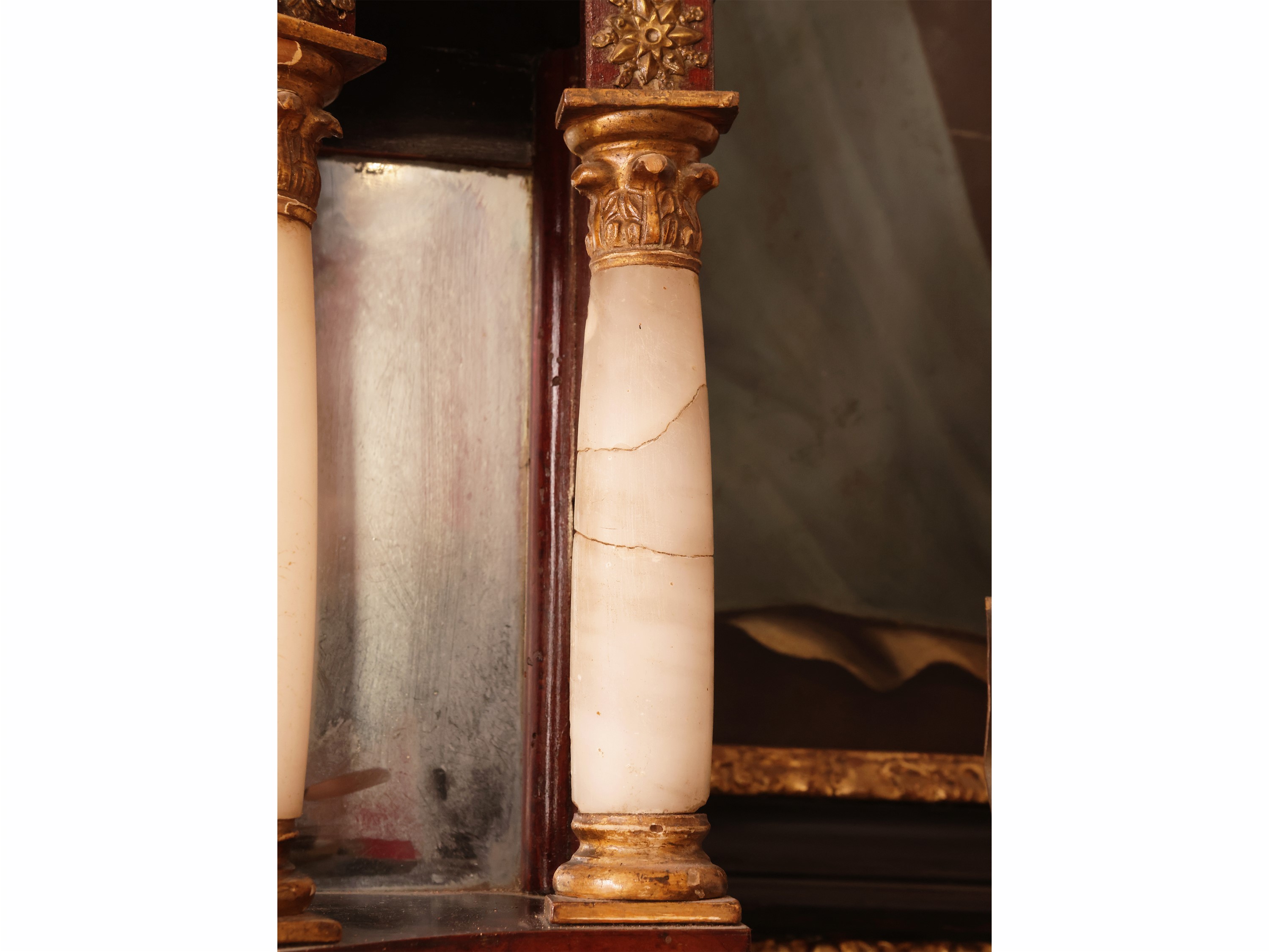 Orologio da mensola a tempietto, Austria, prima metà del XIX secolo