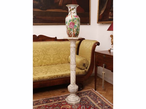 Large porcelain vase