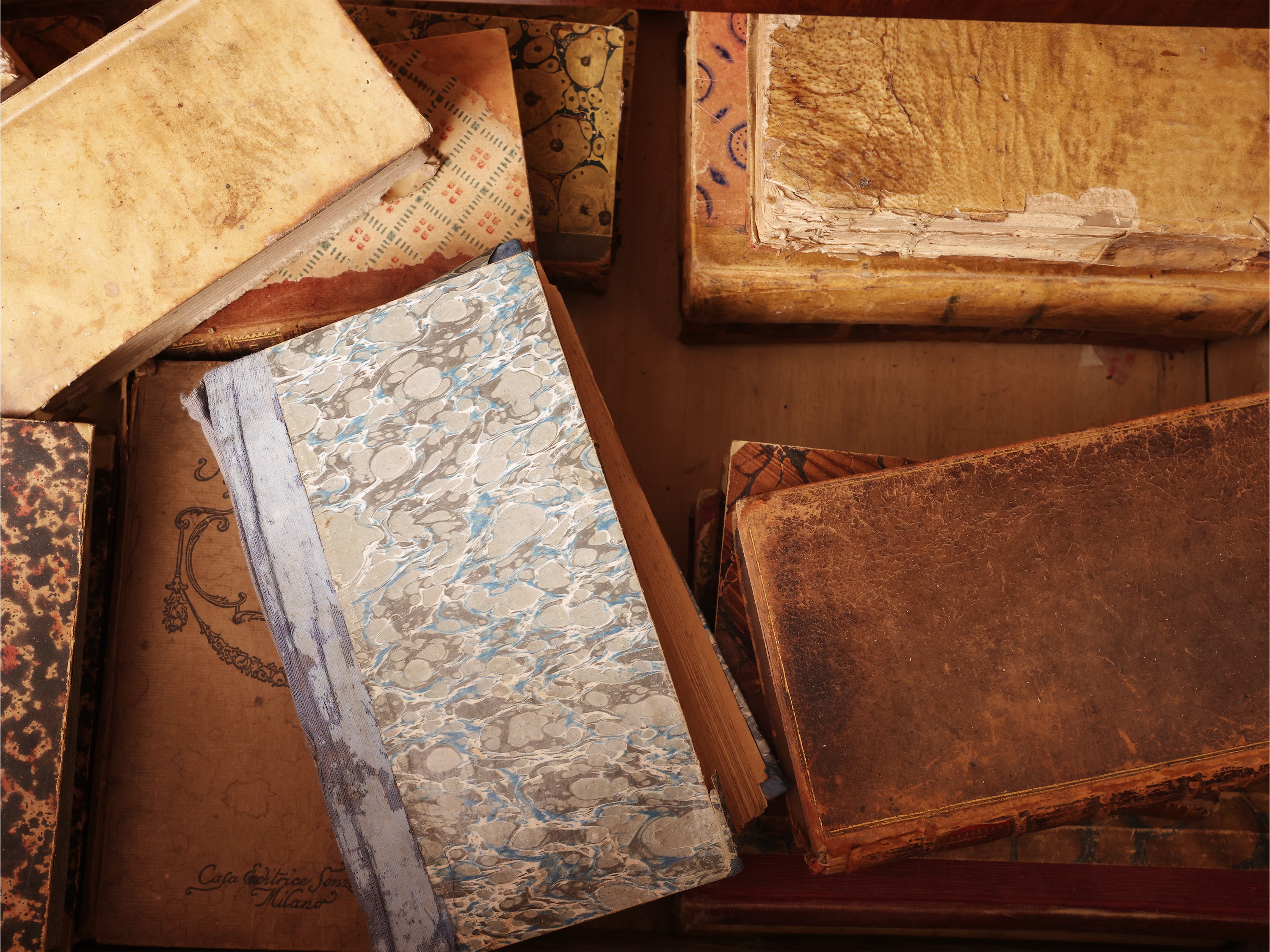 Miscellanea di libri d’epoca, dal XVIII al XX secolo