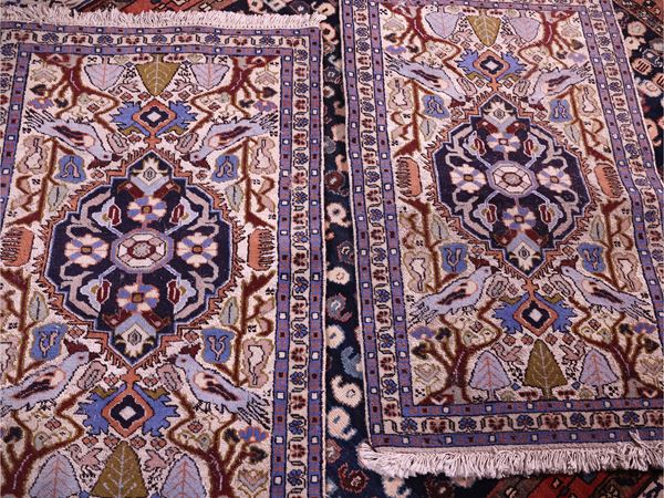 Pair of small Caucasian rugs