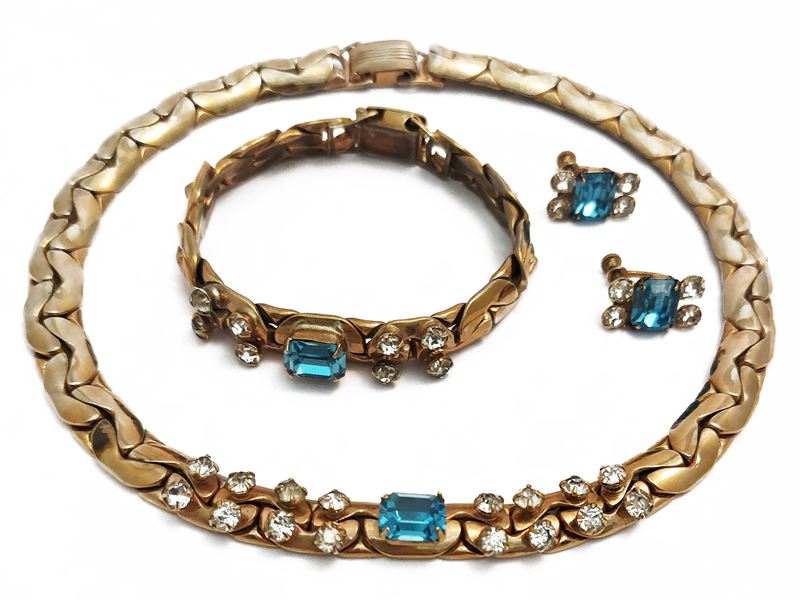 Parure Collana, bracciale, orecchini